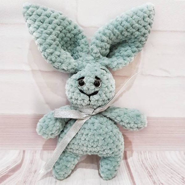 Soft toy "Bunny" in mint color