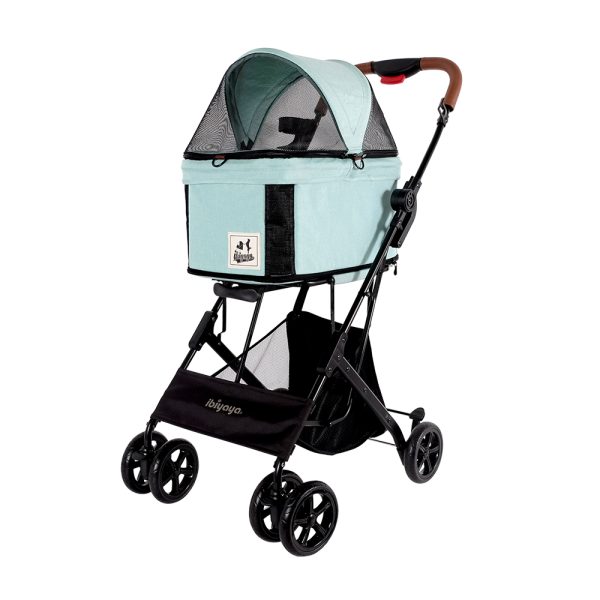 Ibiayaya Travois Tri-Fold Pet Travel stroller and carrier